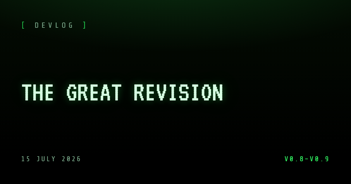 The great revision
